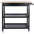 Carrello da Cucina Cohyn con 2 Cassetti e 3 Ripiani - KCH1401 - Safavieh