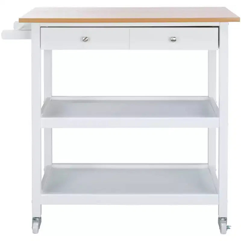 Cohyn 2 Drawer 3 Shelf Kitchen Cart - KCH1401 - Safavieh