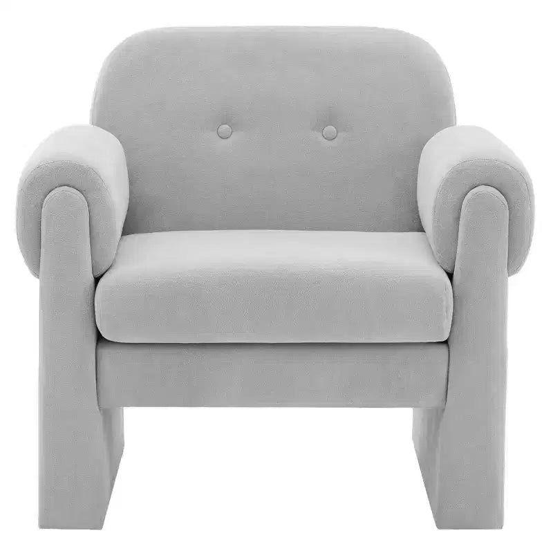 Hyleory Downy Fluffy Cloud Sedia accento imbottita, poltrona per camera da letto, area reception, sala lettura, soggiorno