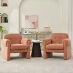Hyleory Downy Fluffy Cloud Sedia accento imbottita, poltrona per camera da letto, area reception, sala lettura, soggiorno