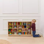 ECR4Kids 20 Cubby Mobile Tray Storage Cabinet, 4x5, Classroom Furniture