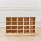 ECR4Kids 20 Cubby Mobile Tray Storage Cabinet, 4x5, Classroom Furniture