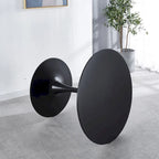Round Dining Table Set for 4,5-Piece Modern Dining Table with 4 Chairs