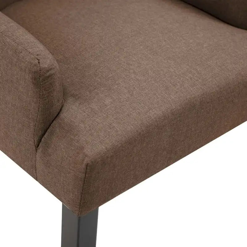 vidaXL Sedie da pranzo con braccioli 1/2/4/6 pz in tessuto multicolore - 54 x 56 x 106 cm