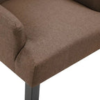 vidaXL Dining Chairs with Armrests 1/2/4/6 pcs Multicolor Fabric - 21.3 x 22 x 41.7
