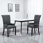 vidaXL Dining Chairs with Armrests 1/2/4/6 pcs Multicolor Fabric - 21.3 x 22 x 41.7