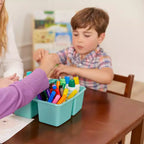 ECR4Kids 30in x 30in Square Hardwood Table with 22in Legs, Childrens Furniture