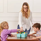 ECR4Kids 30in x 30in Square Hardwood Table with 22in Legs, Childrens Furniture