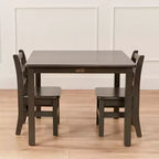 ECR4Kids 30in x 30in Square Hardwood Table with 22in Legs, Childrens Furniture