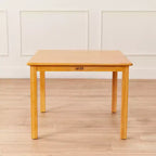ECR4Kids 30in x 30in Square Hardwood Table with 22in Legs, Childrens Furniture