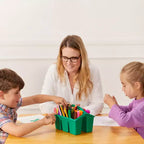 ECR4Kids 30in x 30in Square Hardwood Table with 22in Legs, Childrens Furniture