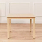 ECR4Kids 30in x 30in Square Hardwood Table with 22in Legs, Childrens Furniture