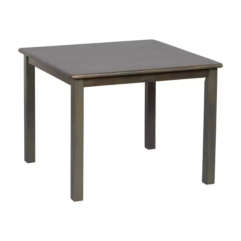 ECR4Kids 30in x 30in Square Hardwood Table with 22in Legs, Childrens Furniture