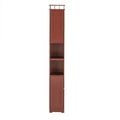 The Lakeside Collection Slim Bathroom Storage Cabinet - Space Saving Organizer
