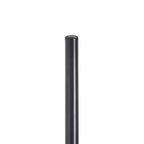 LeisureMod Oyster Sedie da pranzo trasparenti set da 2 Design a schienale curvo impilabile con gambe in acciaio inossidabile nero per cucina o sala da pranzo