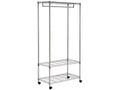Gordon 3 Tier Garment Rack - Chrome - Safavieh