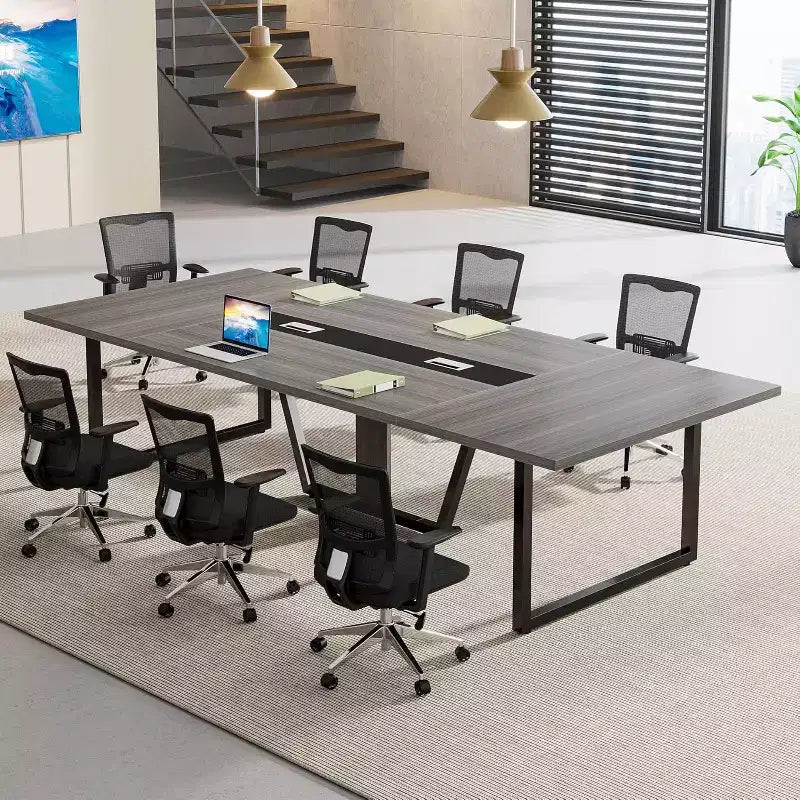 Lantine 8FT Conference Table for 10 People for Office Meeting