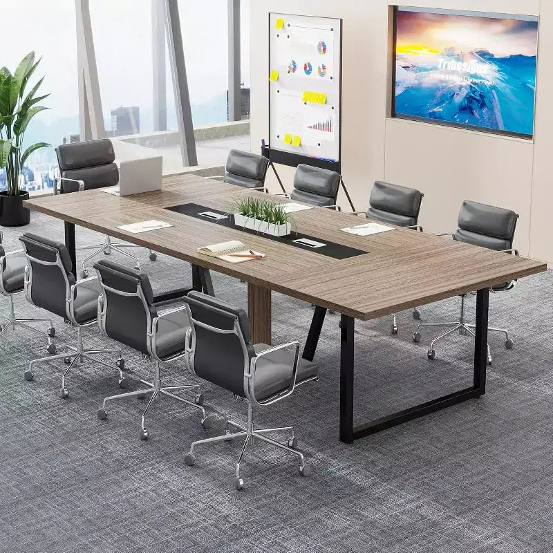 Lantine 8FT Conference Table for 10 People for Office Meeting