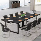 Lantine 8FT Conference Table for 10 People for Office Meeting