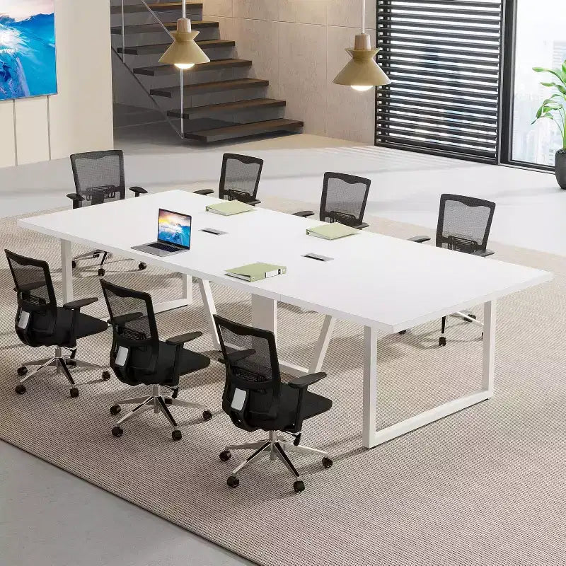 Lantine 8FT Conference Table for 10 People for Office Meeting