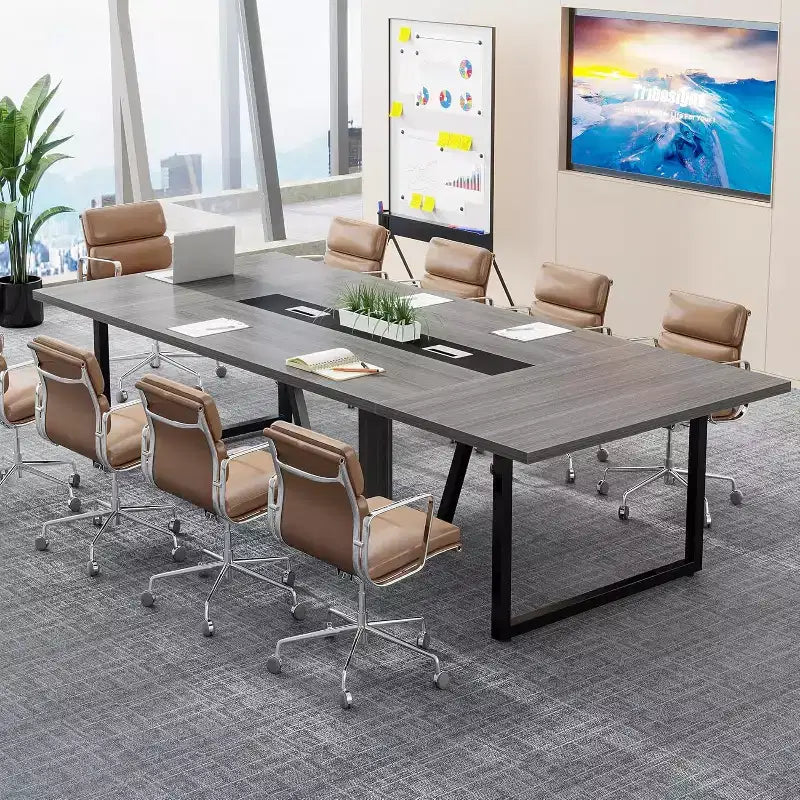 Lantine 8FT Conference Table for 10 People for Office Meeting