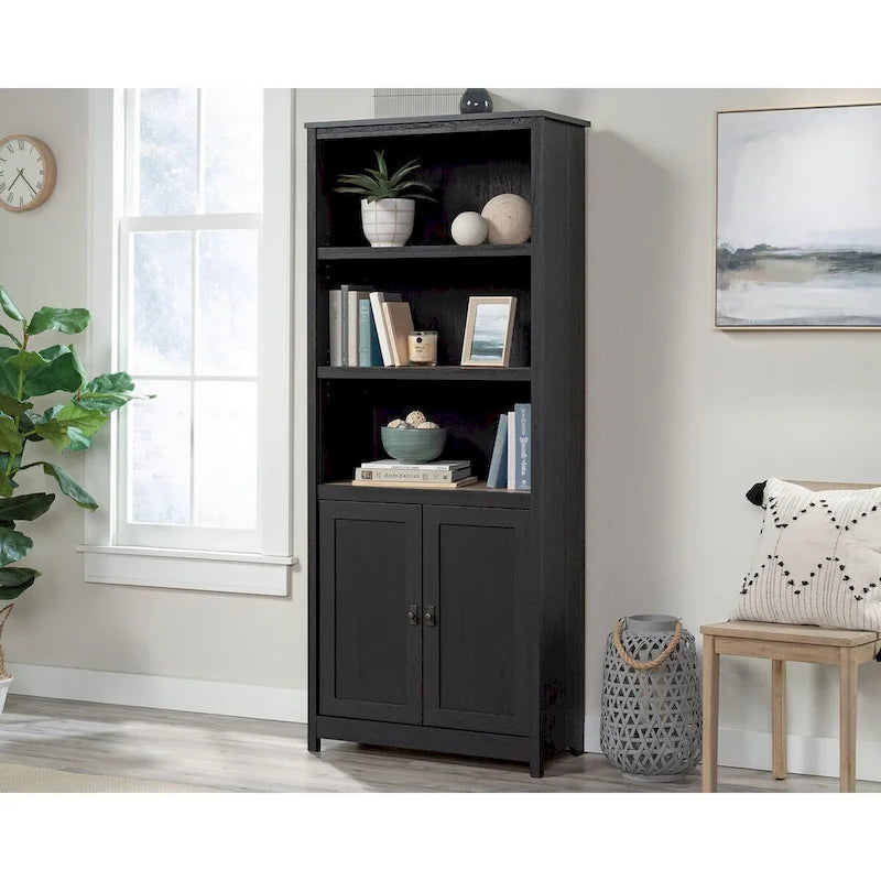 Cottage Road Collection Library With Doors