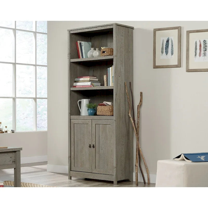 Cottage Road Collection Library With Doors
