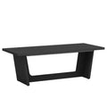 Lantine 70.87-Inch Executive Computer Desk with Solid Wooden Pedestal