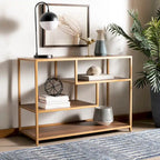 SAFAVIEH Fannye Tavolo console geometrico - 42 x 16 x 30.3 - 42Lx16Px30A