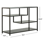 SAFAVIEH Fannye Tavolo console geometrico - 42 x 16 x 30.3 - 42Lx16Px30A