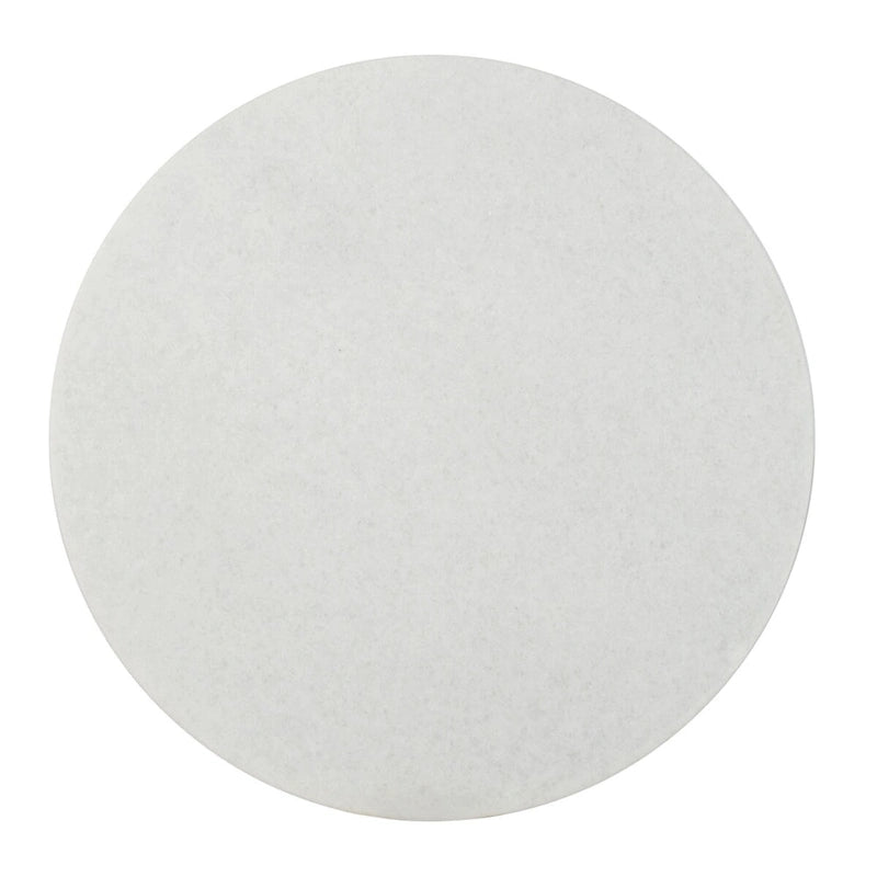 SAFAVIEH Ailene Hidden Treasures Tavolino da appoggio con accenti in ottone e granito bianco - 20 x 20 x 24.6 - 20L x 20P x 25H