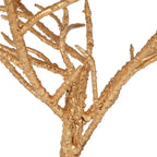 SAFAVIEH Ailene Hidden Treasures Tavolino da appoggio con accenti in ottone e granito bianco - 20 x 20 x 24.6 - 20L x 20P x 25H