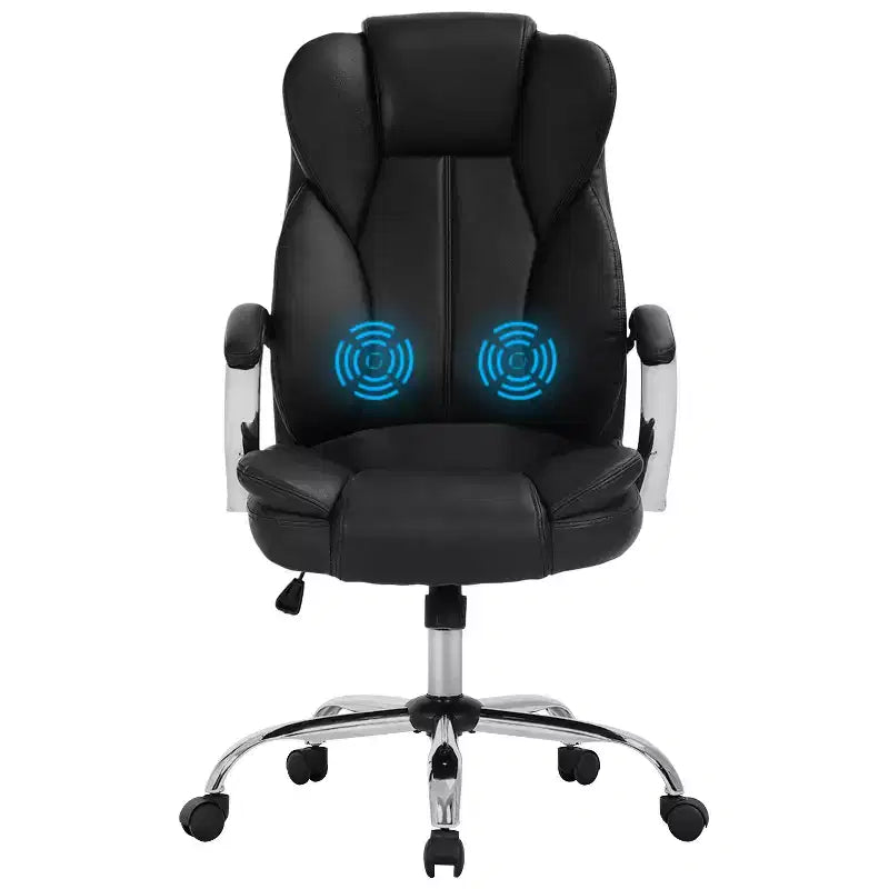 FDW Premium Office Chair Computer Chair with High Back Lumbar Support and PU Leather Upholstery