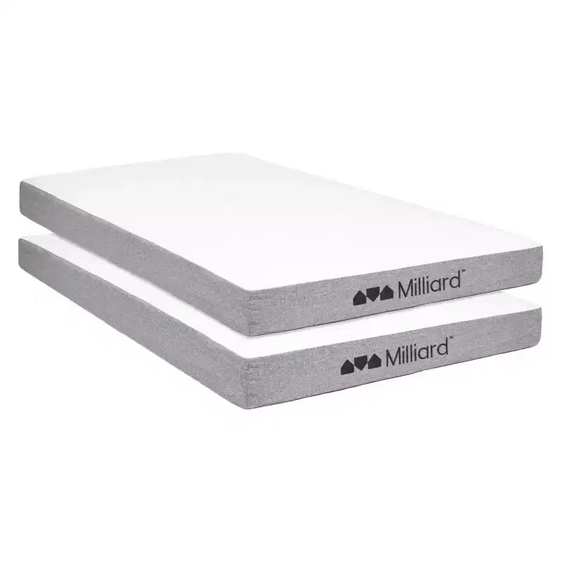 Milliard 5 Inch Twin Memory Foam Trundle Mattress (2)