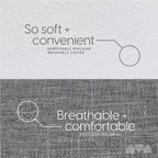 Milliard Materasso a rotelle in memory foam Twin da 5 pollici (2)