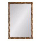 Specchio rettangolare in legno Endicott 24x36 di Kate & Laurel All Things Decor
