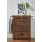 Simply Solid Shelba Solid Wood 4-piece Storage Bedroom Collection