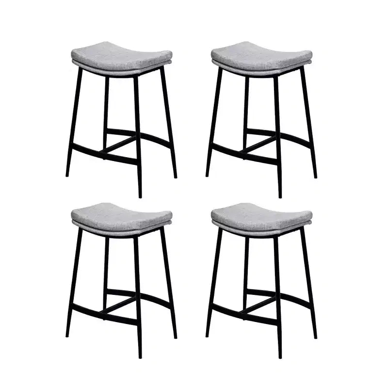 Nathan James Set of 4 Arlo Backless Counter Height