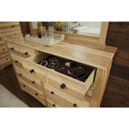 Simply Solid Emilian Solid Wood 5-Piece King Bedroom Collection