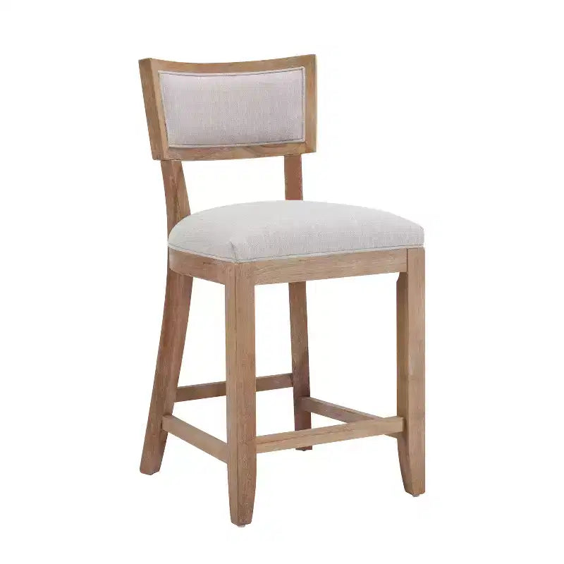 Christopher Knight Home Wina 26.5 Rubberwood Upholstered Counter Stool, Set of 2