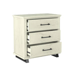 Farmhouse 3-Piece Bedroom Set - 2 Nightstand and 1 Dresser