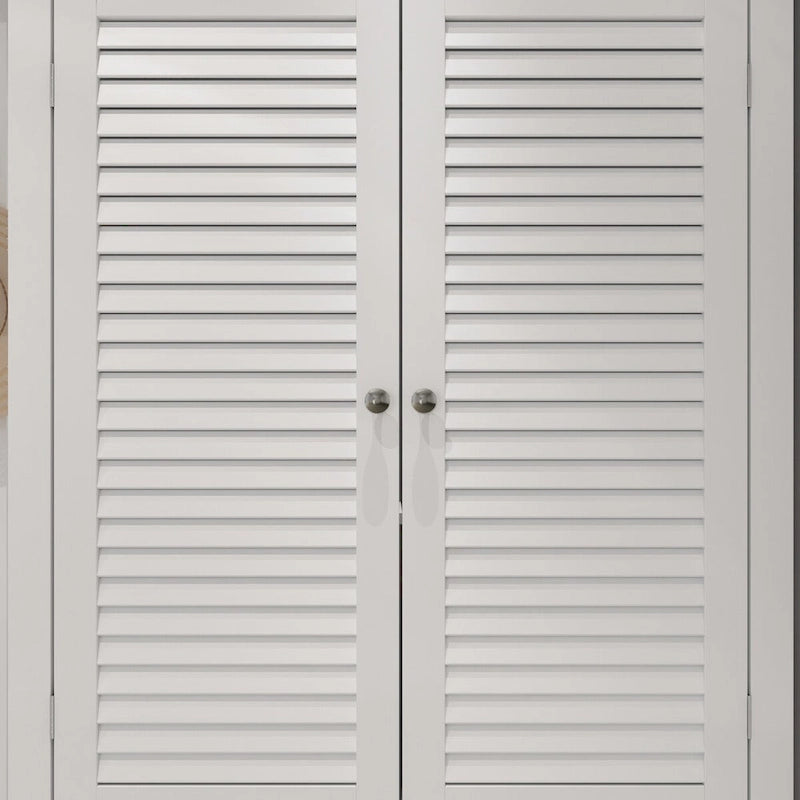 Timehcee 30Shoe Cabinet Storage Cabinet Doors Wooden Floor Cabinet