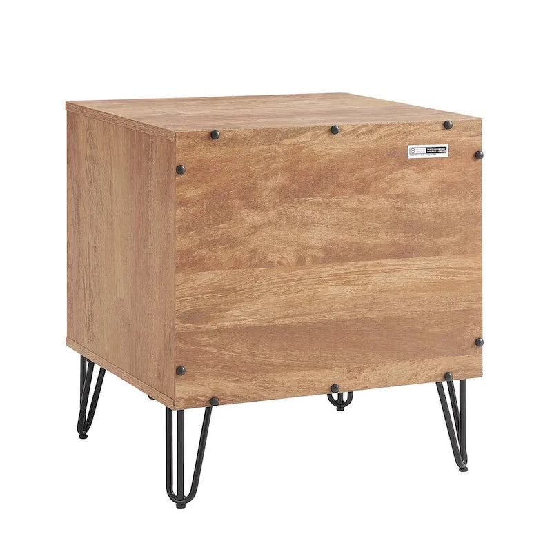 Set Comò e Comodino Moderni a 3 Cassetti Dumbo Manhattan Comfort, 2 Pezzi