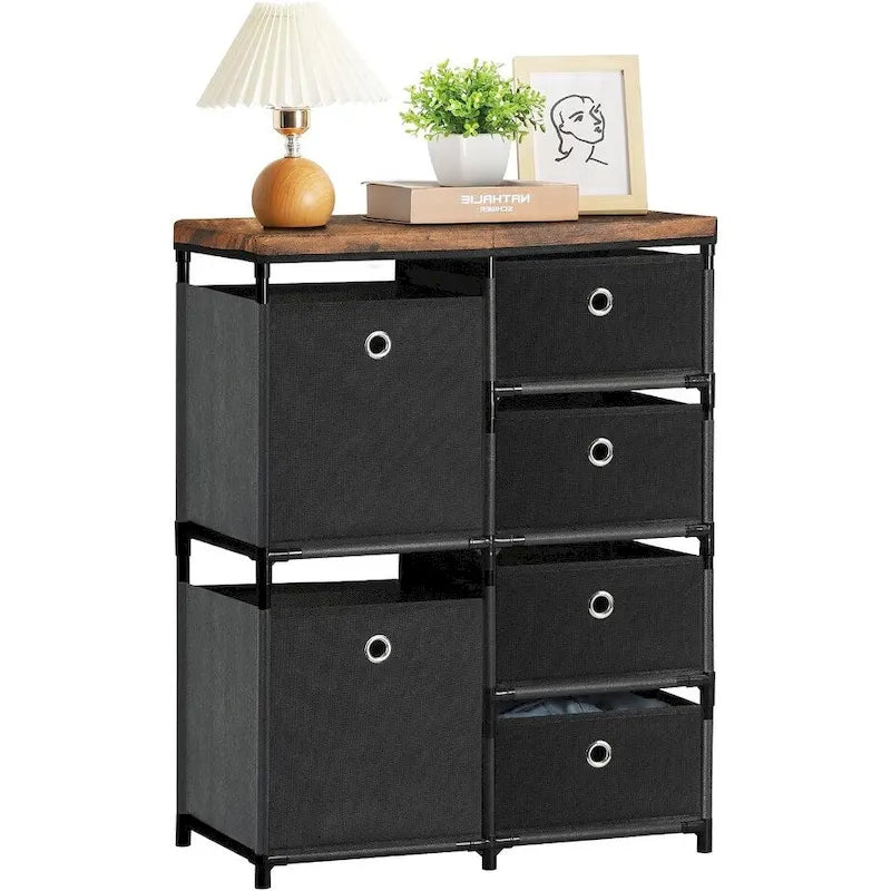 6 organizer a cubo per armadio per ripostiglio, dormitorio, camera da letto, corridoio