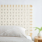 Sparta Twin/Full/Queen/King Vegan Leather Weave Headboard