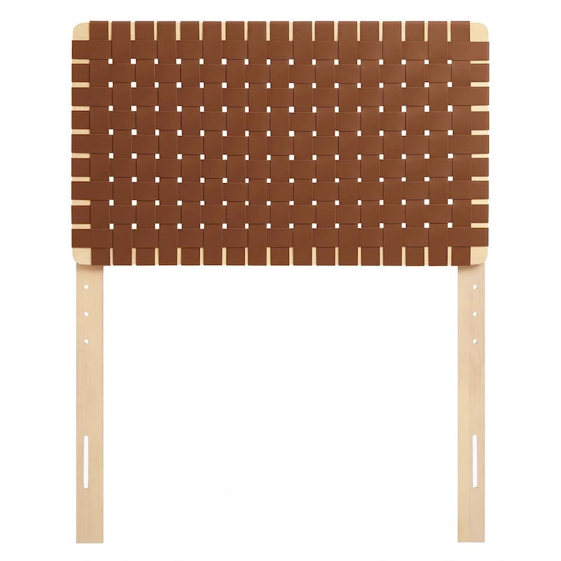 Sparta Twin/Full/Queen/King Vegan Leather Weave Headboard