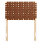 Sparta Twin/Full/Queen/King Vegan Leather Weave Headboard