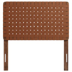 Sparta Twin/Full/Queen/King Vegan Leather Weave Headboard