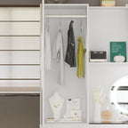 Set di mobili contenitori combinati per ufficio e guardaroba con vanità deluxe