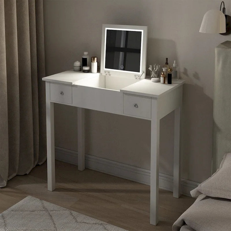 32,99 Tavolo da trucco con luci LED e specchio